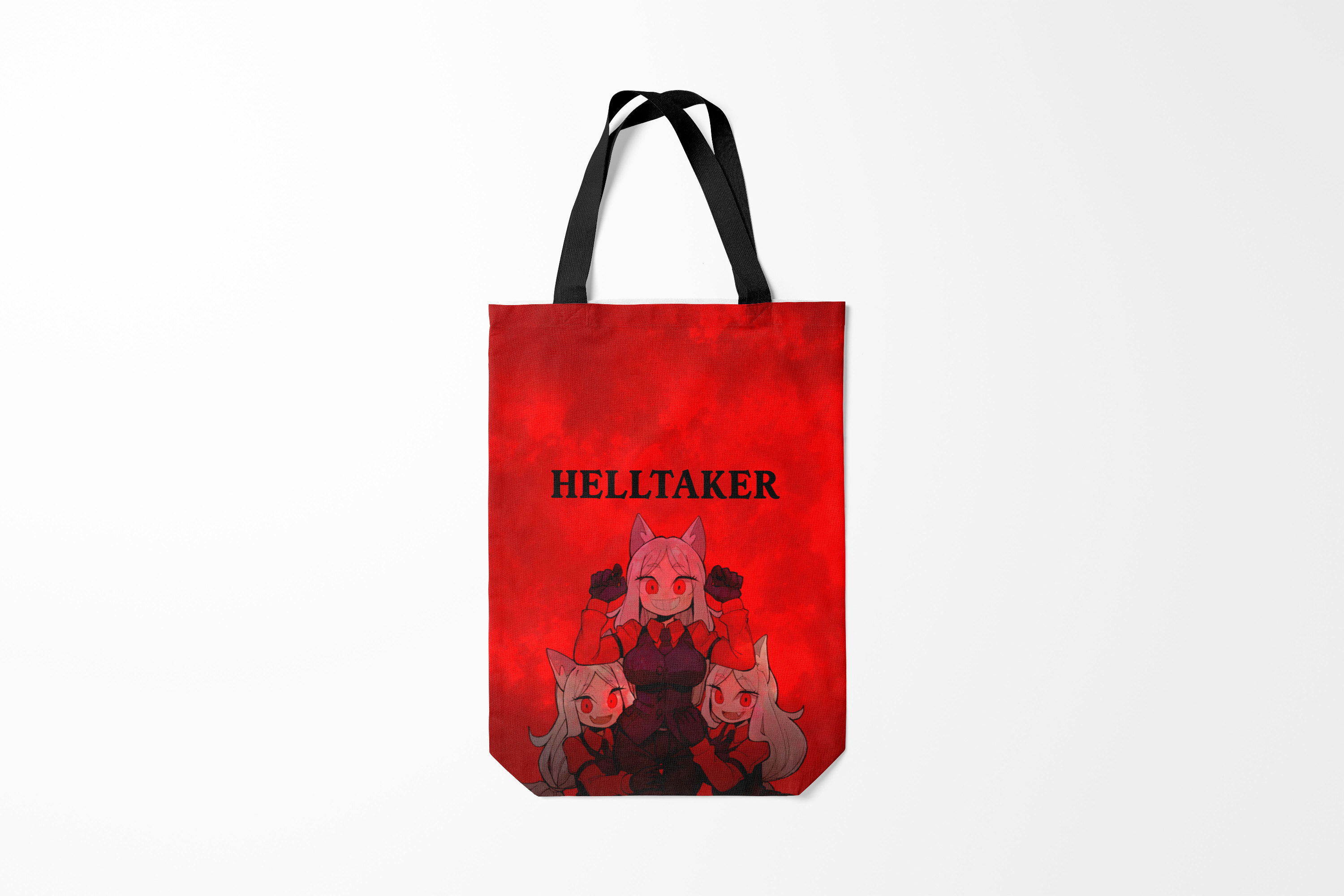 

Сумка шoппер унисекс Burnettie Helltaker,, Helltaker