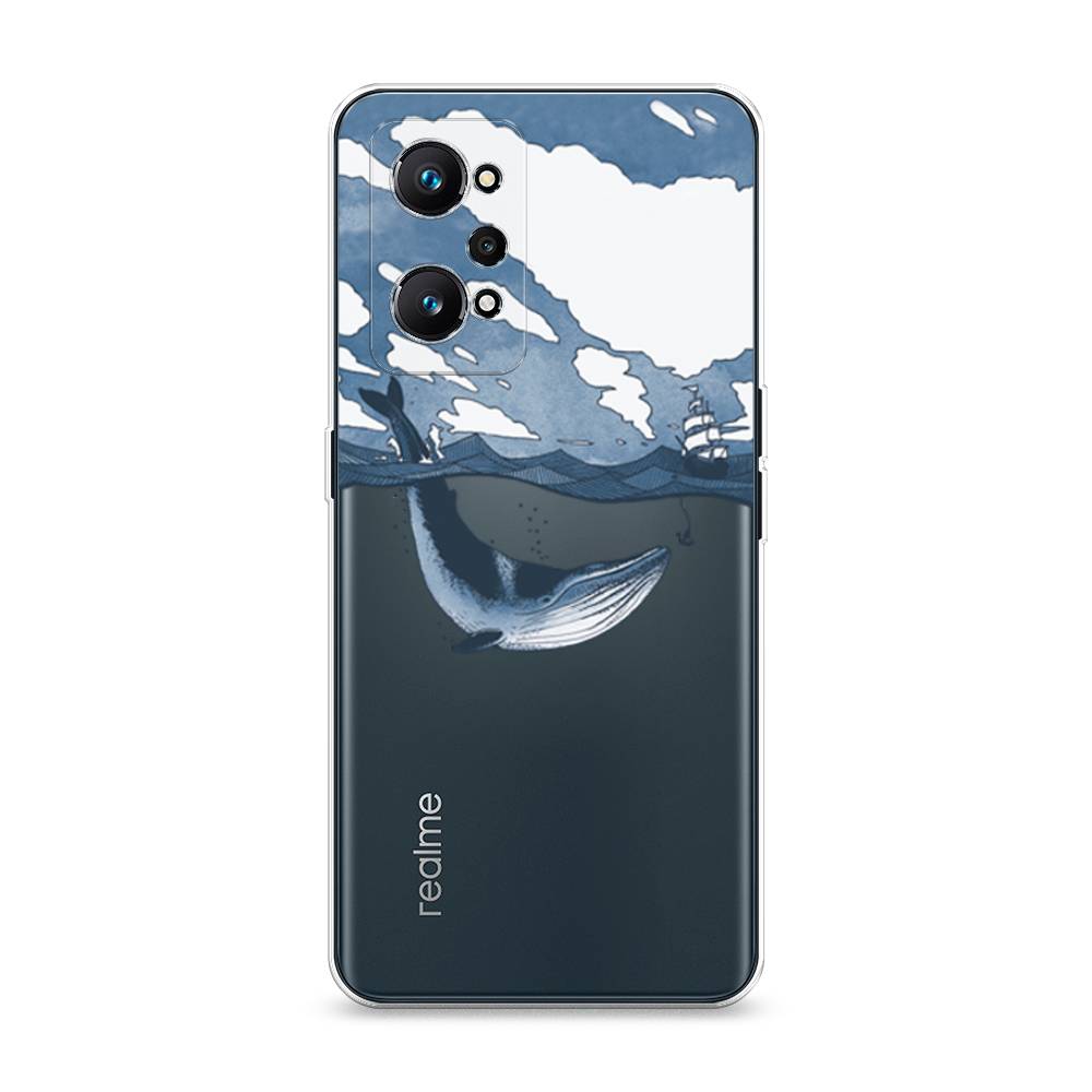 

Чехол на Realme GT Neo 2 "Большой кит", Синий, 257750-1