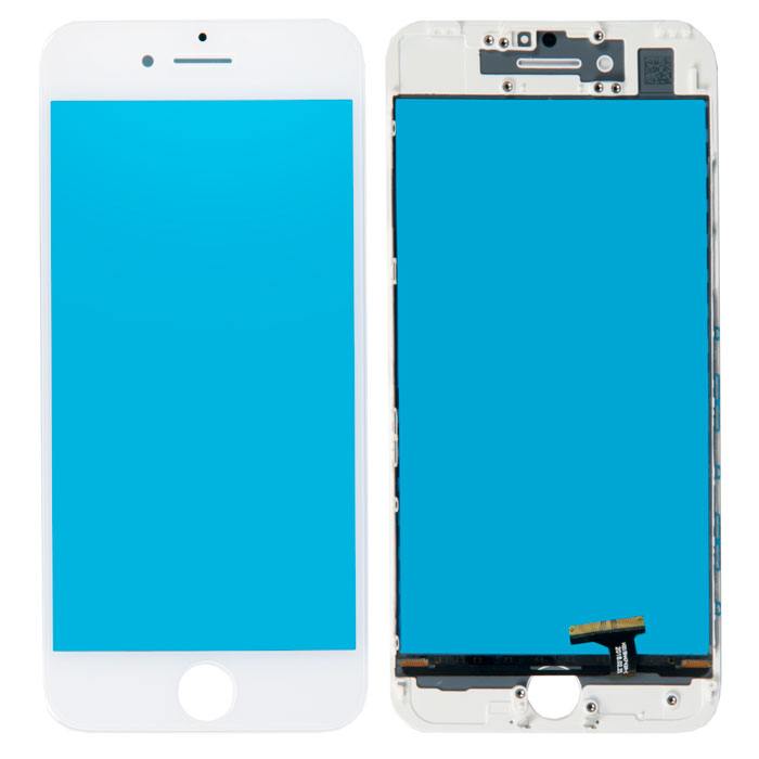 

Стекло, тачскрин, рамка для iPhone 7, белый, iPhone 7