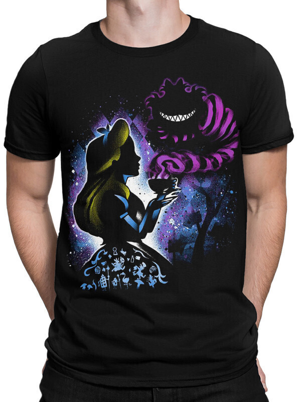 

Футболка мужская Dream Shirts Алиса в стране чудес CAT-712043-2 черная L, Черный, Алиса в стране чудес CAT-712043-2