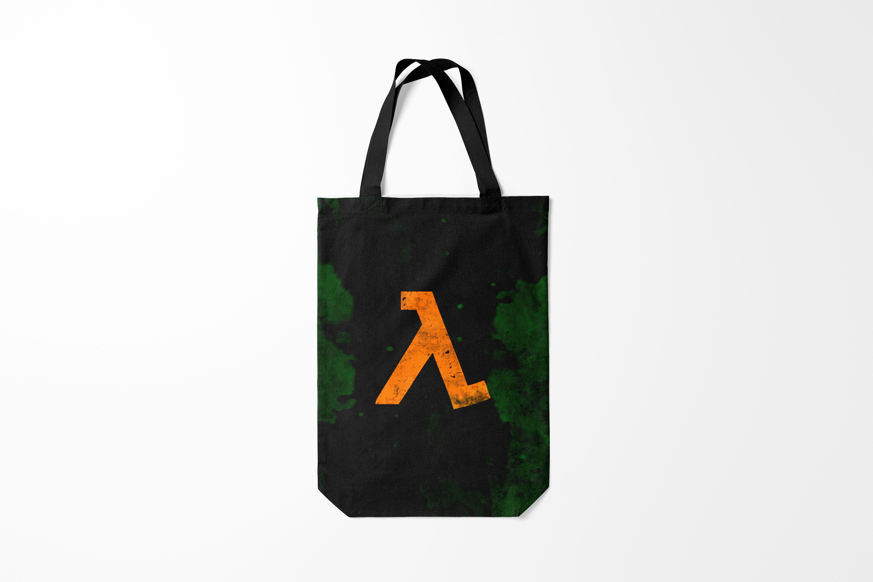

Сумка шoппер унисекс Burnettie Half Life Lambda,, Half Life Lambda