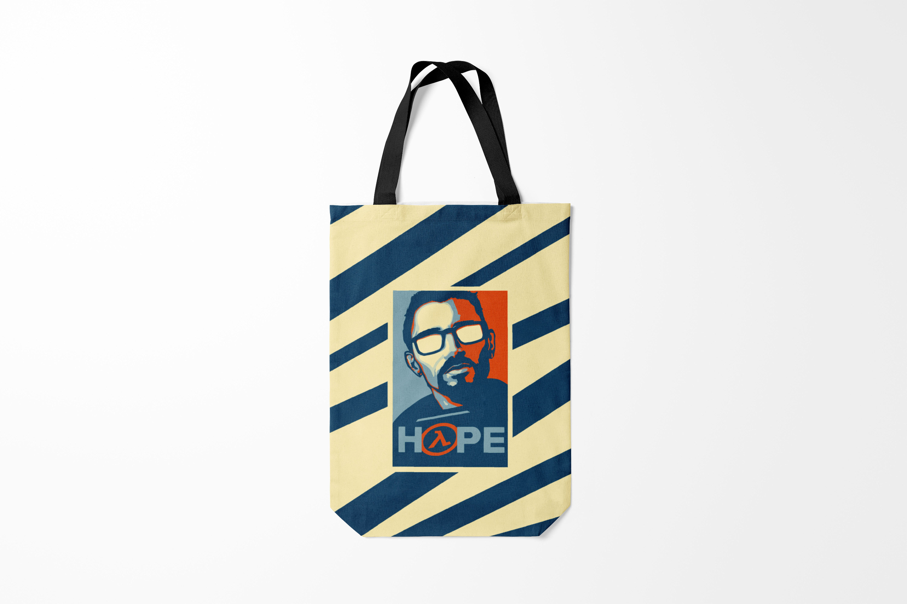 

Сумка шoппер унисекс Burnettie Half Life HOPE,, Half Life HOPE