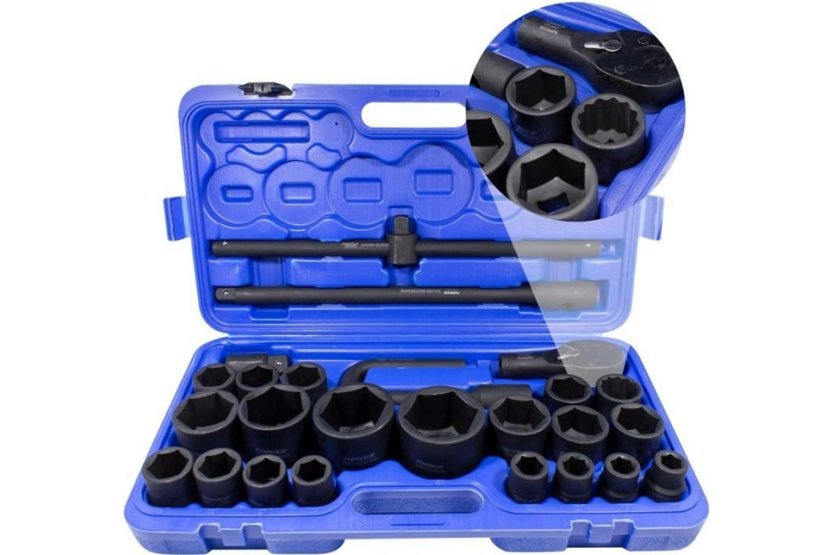 FORSAGE F-68262-5 Набор инструментов 26пр. 3/4 (6гр.) 1шт