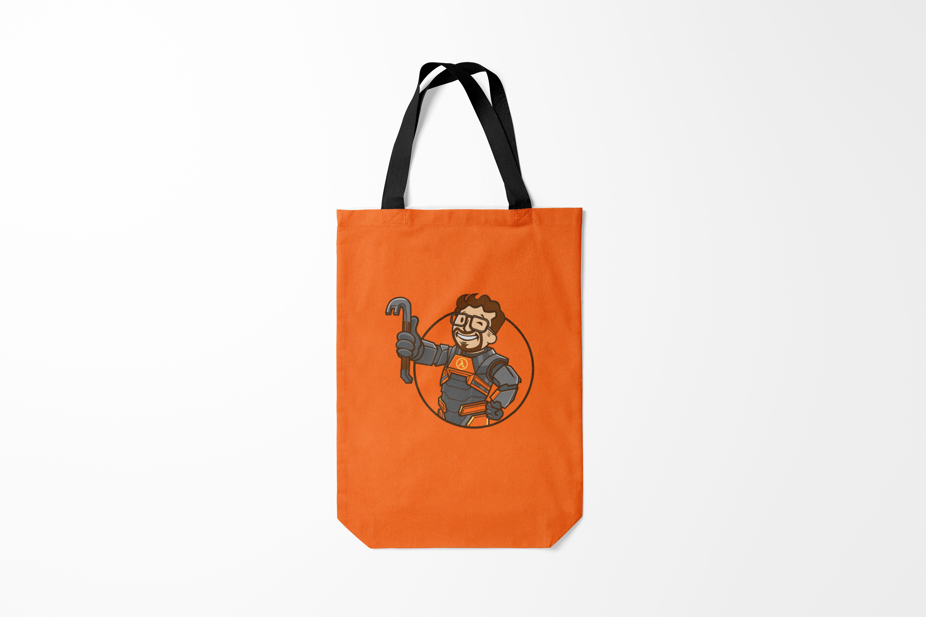 

Сумка шoппер унисекс Burnettie Half Life Freeman,, Half Life Freeman