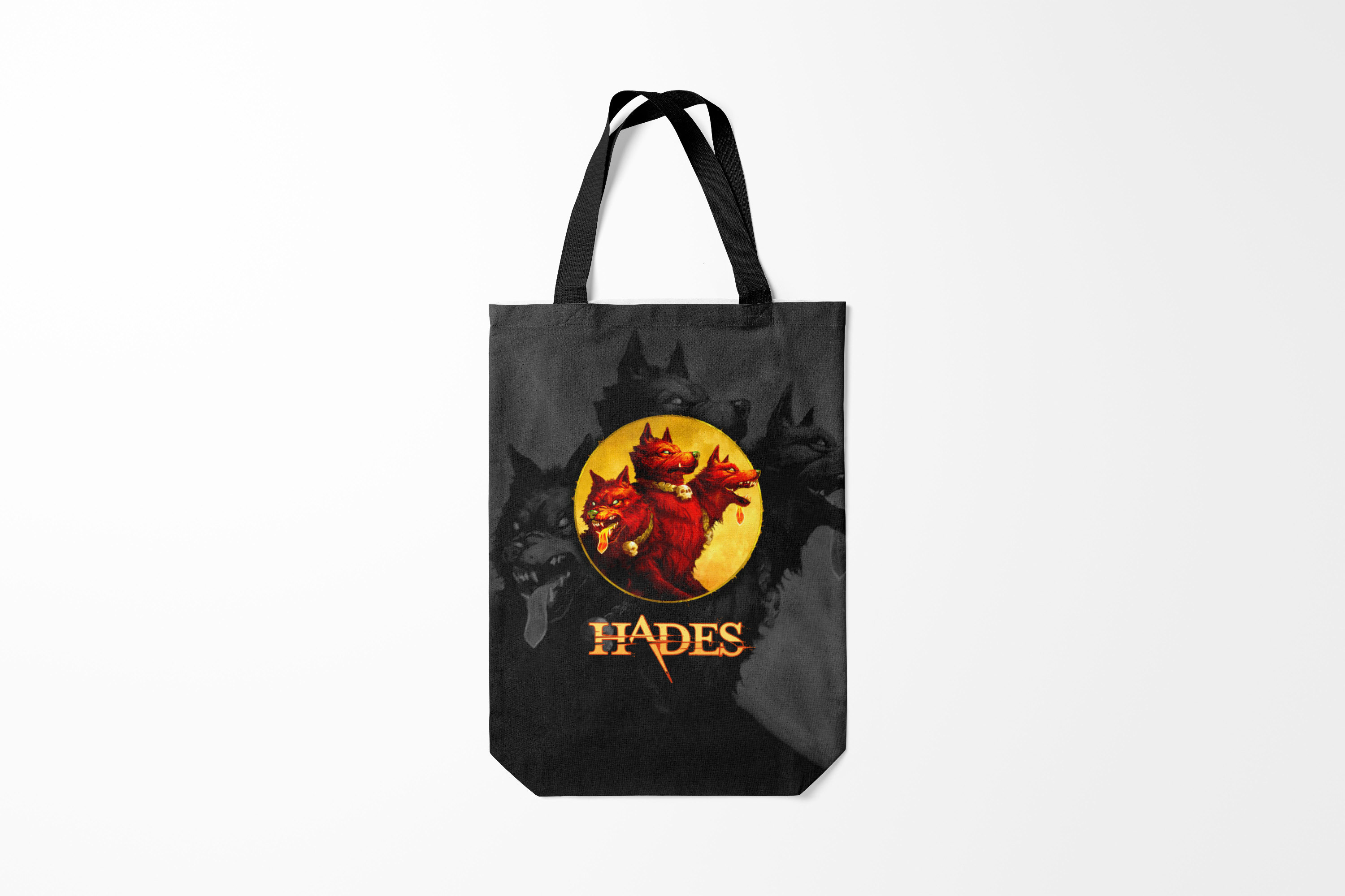 

Сумка шoппер унисекс Burnettie Hades wolf,, Hades wolf