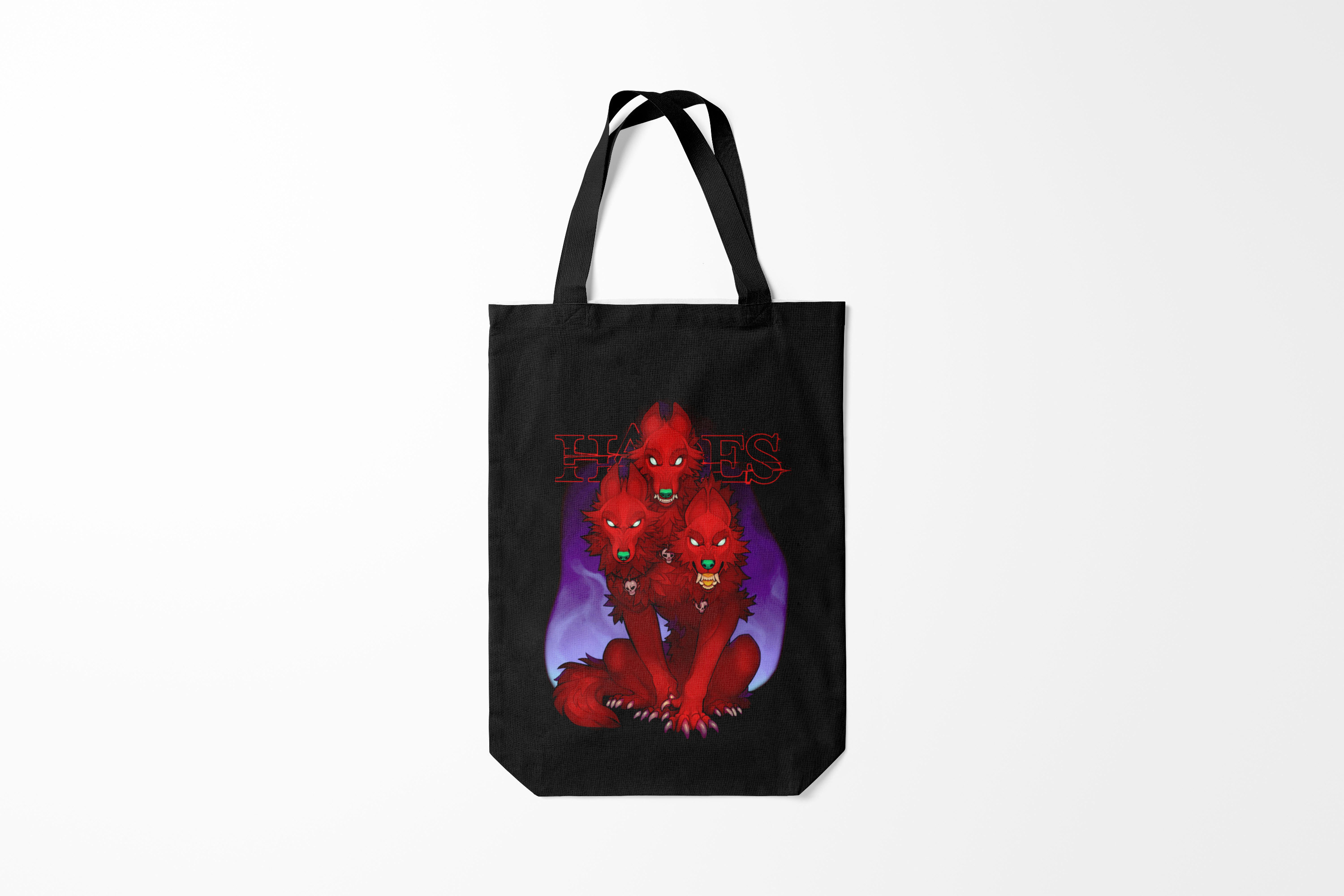 

Сумка шoппер унисекс Burnettie Hades wolf,, Hades wolf