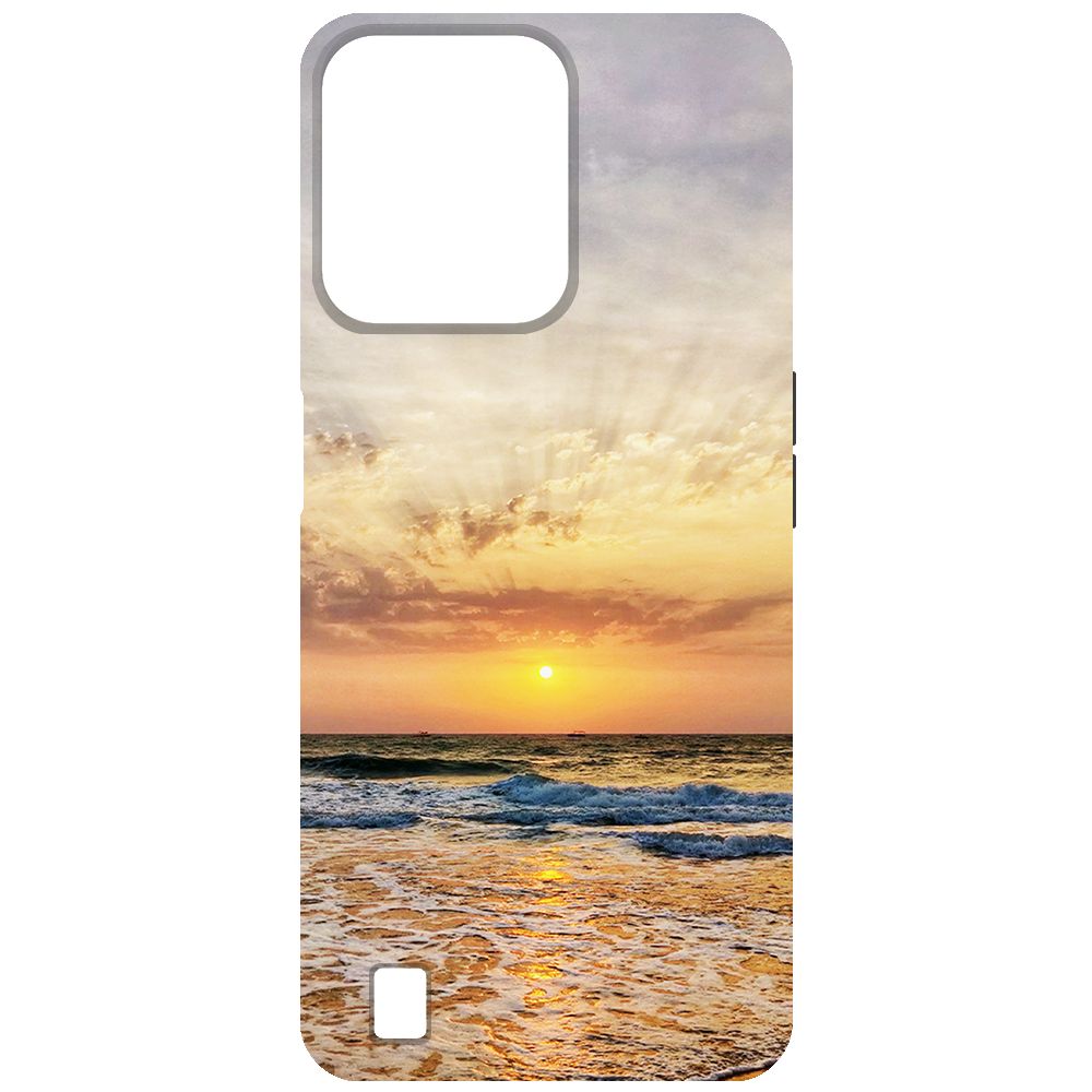 

Чехол-накладка Krutoff Soft Case Индия, Пляжи Гоа для Realme C31 черный