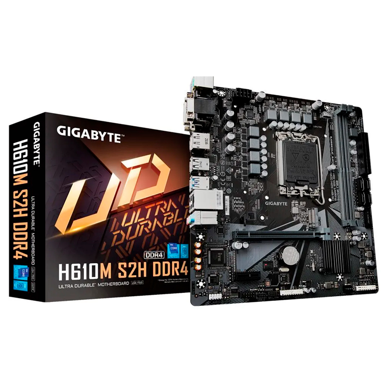 

Материнская плата Gigabyte H610M S2H DDR4, H610M S2H DDR4