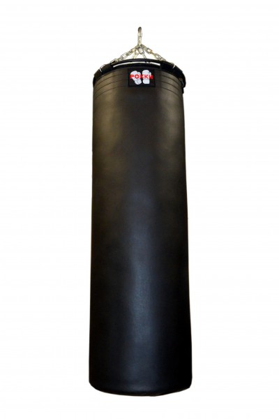 фото Боксерский мешок рокки экокожа 150х40 см черный 65 кг