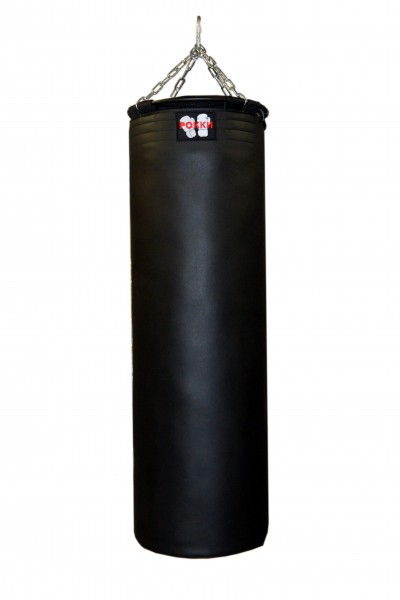 фото Боксерский мешок рокки экокожа 160х40 см черный 67 кг