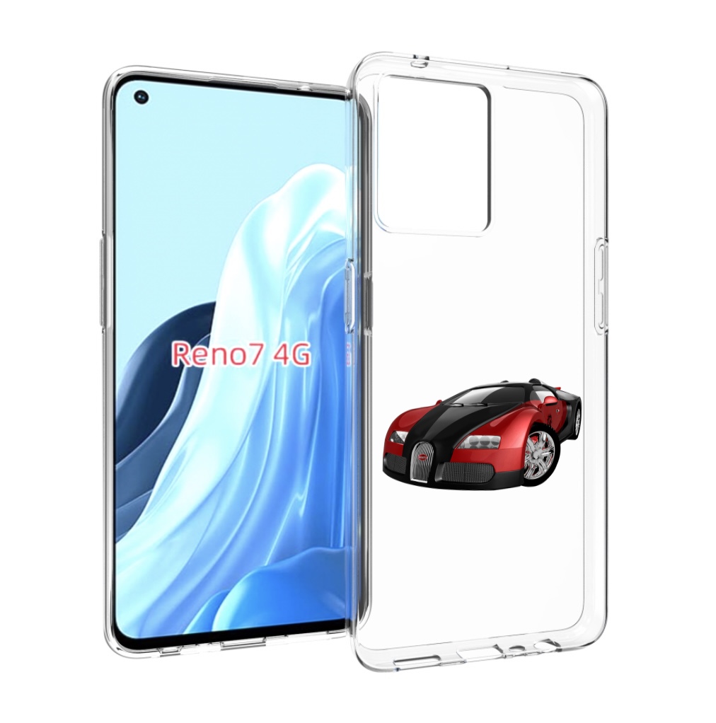 

Чехол MyPads Бука мужской для OPPO RENO 7 4G, Прозрачный, Tocco