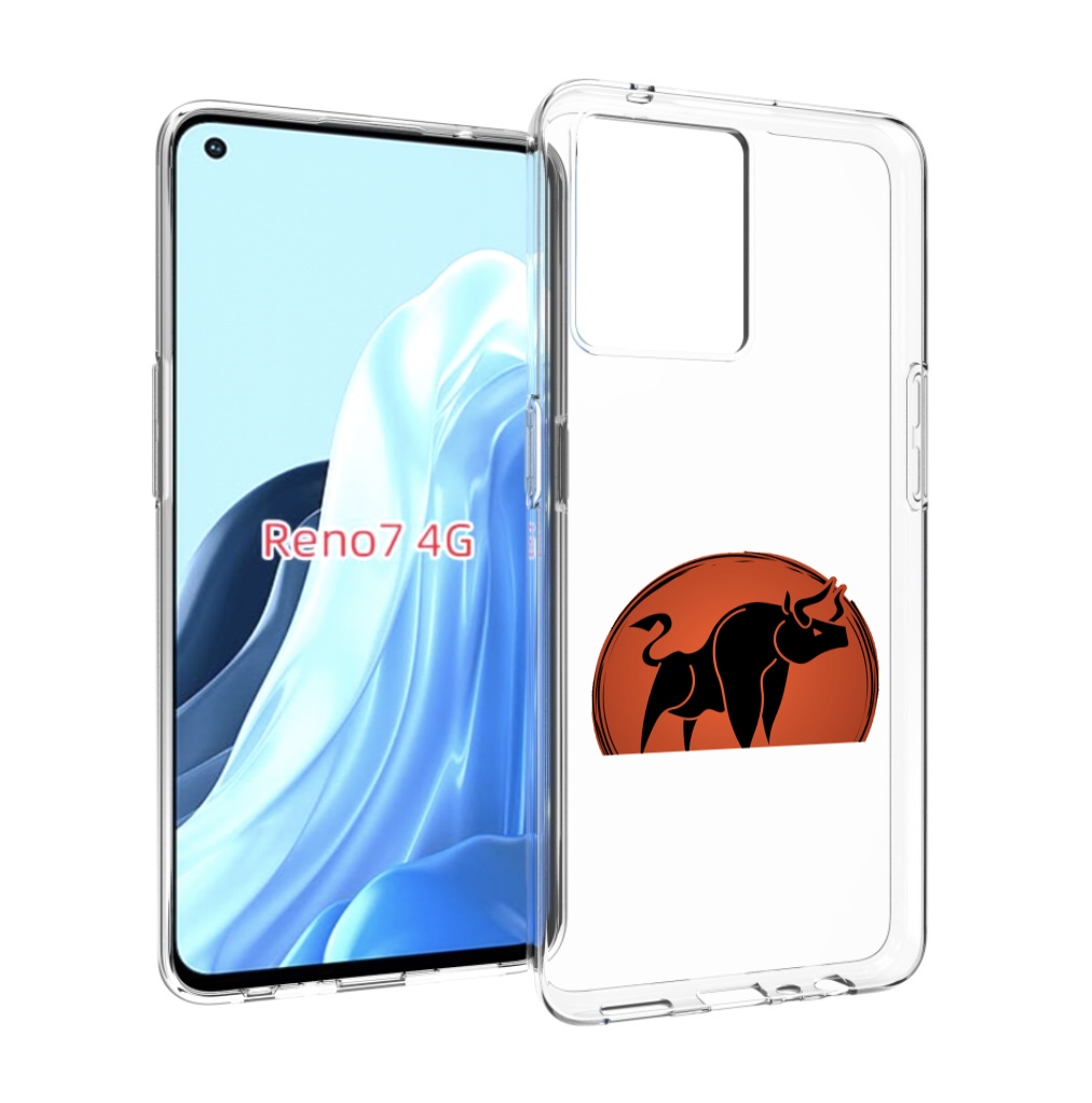 

Чехол MyPads Бык-2 для OPPO RENO 7 4G, Прозрачный, Tocco