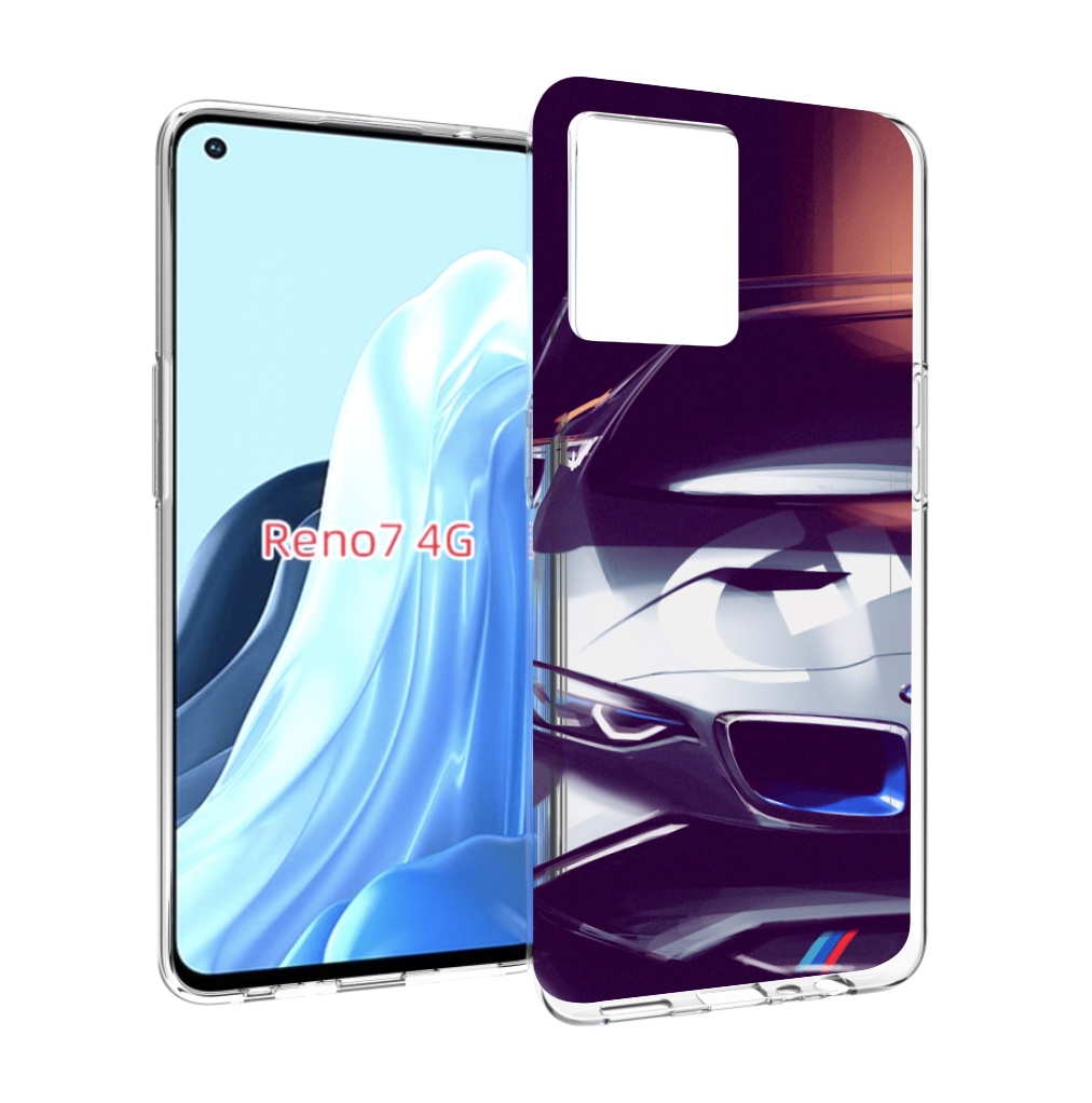 

Чехол MyPads Бэмвэ мужской для OPPO RENO 7 4G, Прозрачный, Tocco