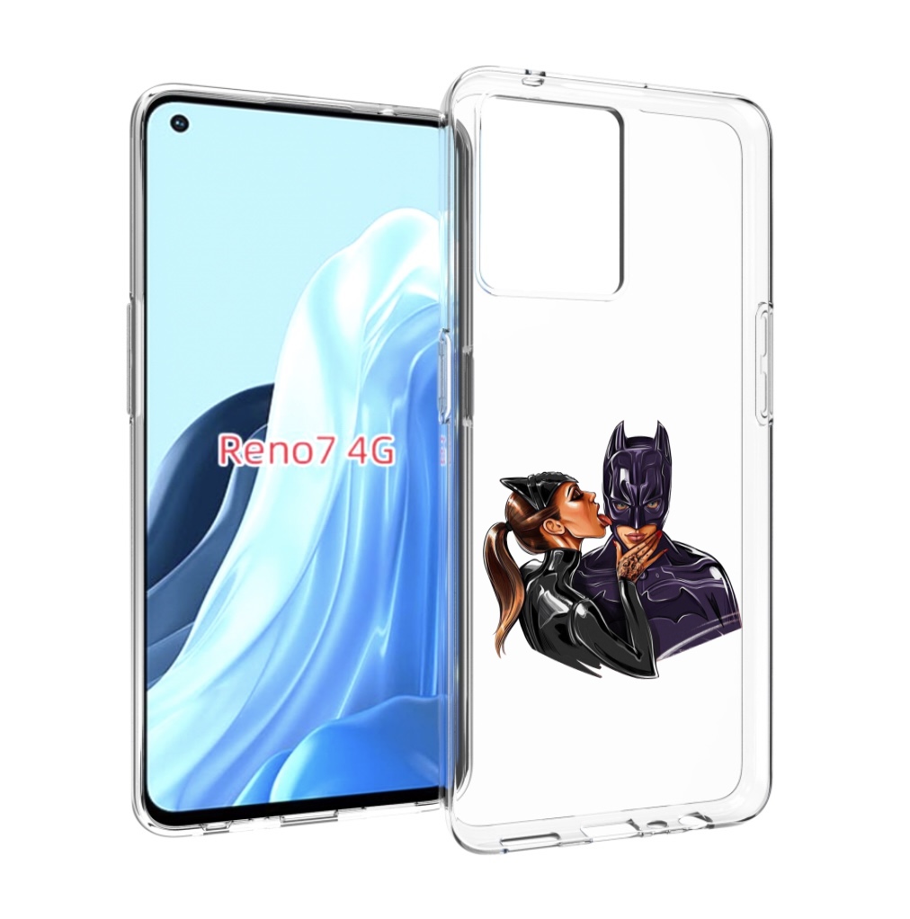 

Чехол MyPads Бэтман для OPPO RENO 7 4G, Прозрачный, Tocco