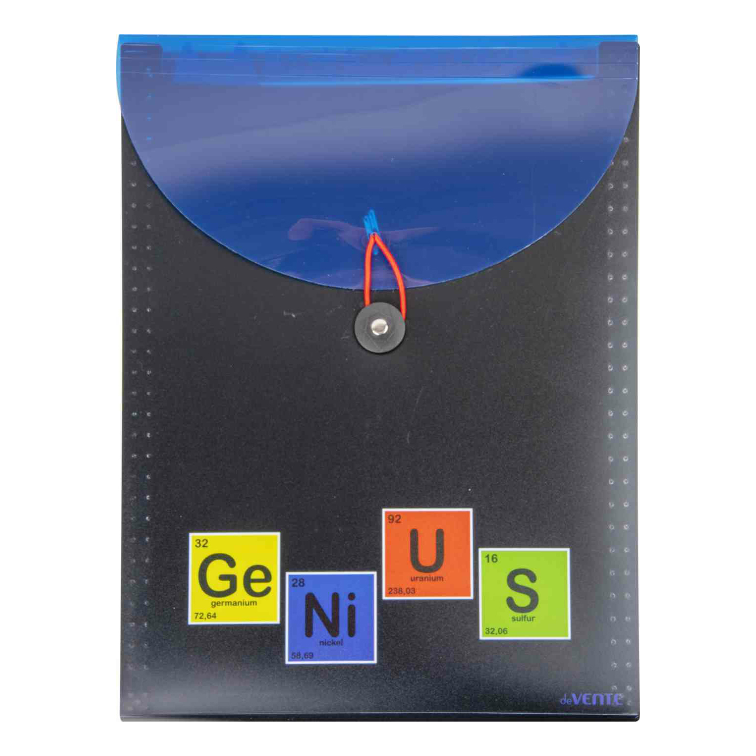 

Папка с 6 отделениями А4 deVENTE Genius, Черный