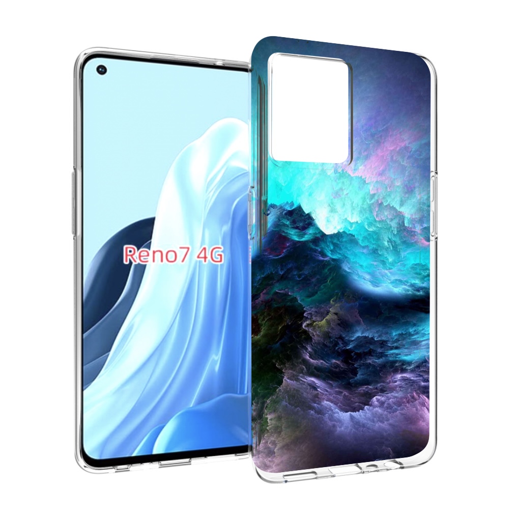 

Чехол MyPads Волна для OPPO RENO 7 4G, Прозрачный, Tocco