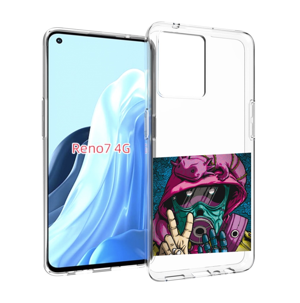 

Чехол MyPads Всем-мир для OPPO RENO 7 4G, Прозрачный, Tocco