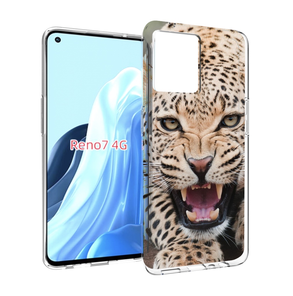 

Чехол MyPads Гепард-красивый мужской для OPPO RENO 7 4G, Прозрачный, Tocco