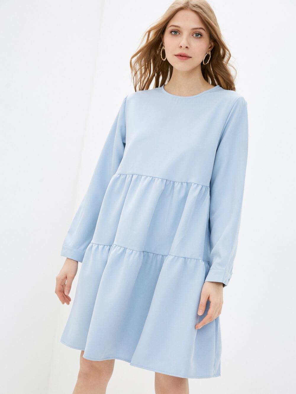 

Платье женское Incity 1.1.1.21.01.44.05978/144112 голубое S, 1.1.1.21.01.44.05978/144112