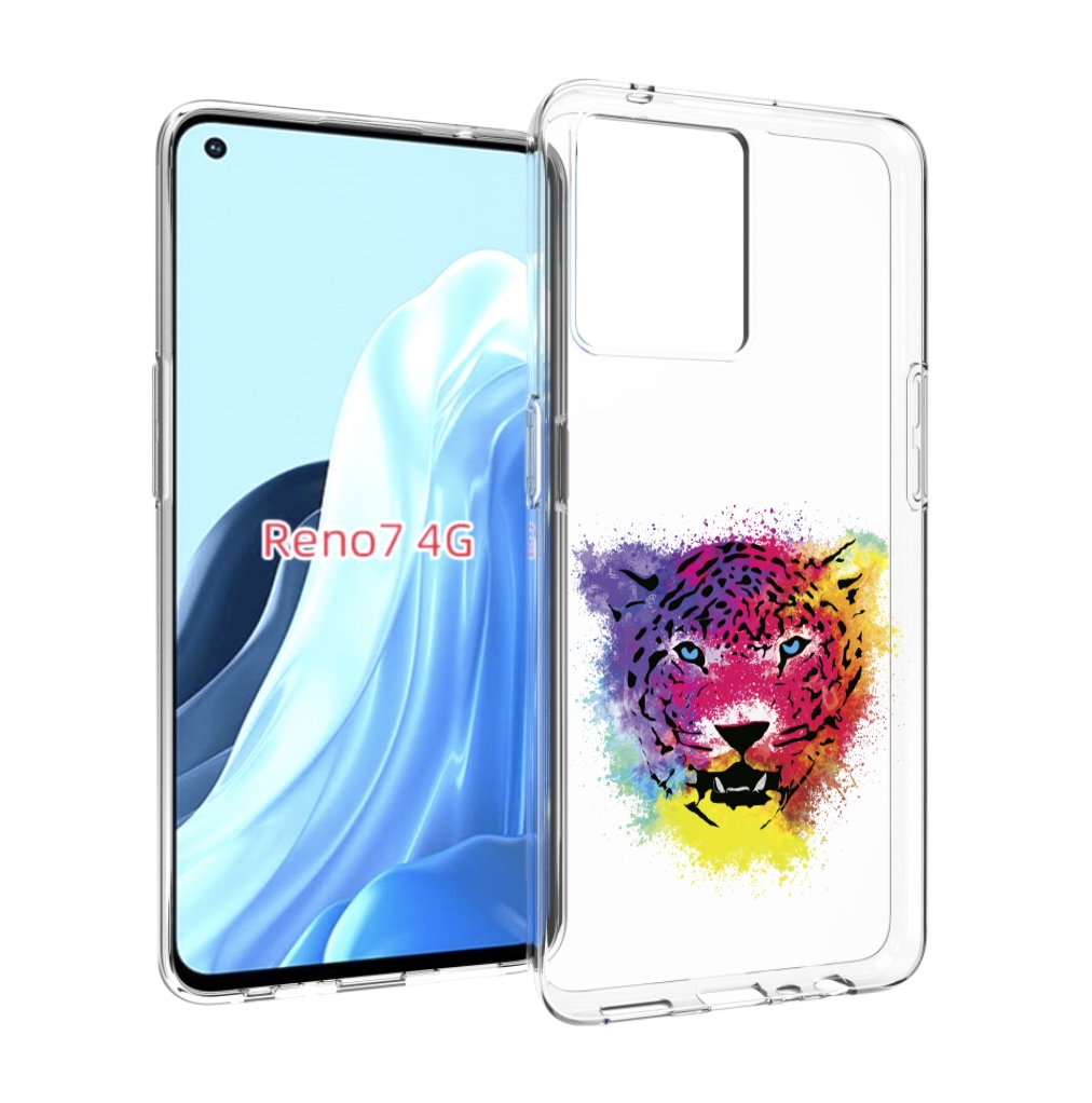 

Чехол MyPads Гепард для OPPO RENO 7 4G, Прозрачный, Tocco