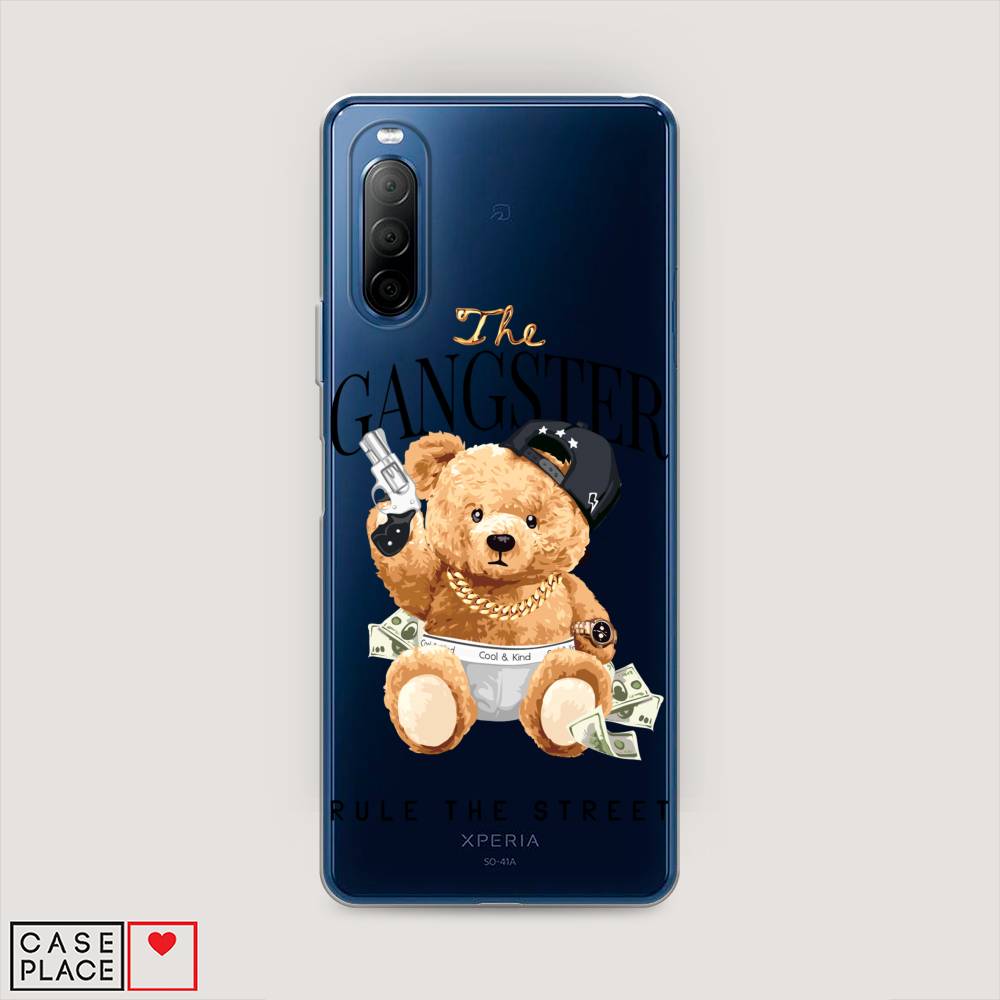 

Чехол на Sony Xperia 10 II "The Gangster", Бежевый;серый;черный, 54650-6