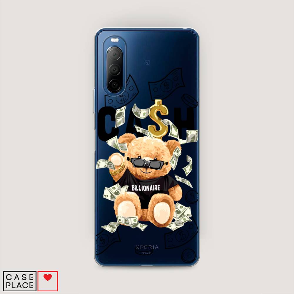 

Чехол на Sony Xperia 10 II "Big cash", Черный;серый;бежевый, 54650-6