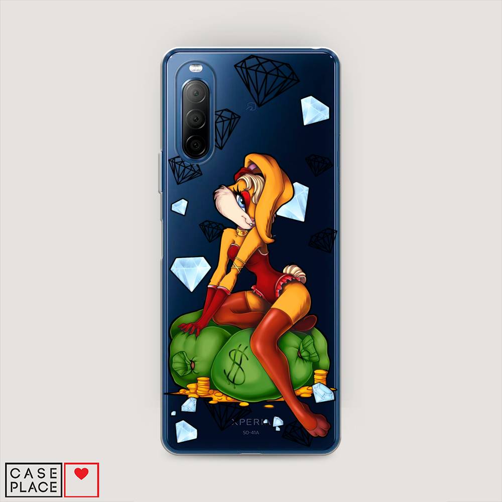 

Чехол на Sony Xperia 10 II "Лола Банни с бриллиантами", Красный;оранжевый;зеленый, 54650-6