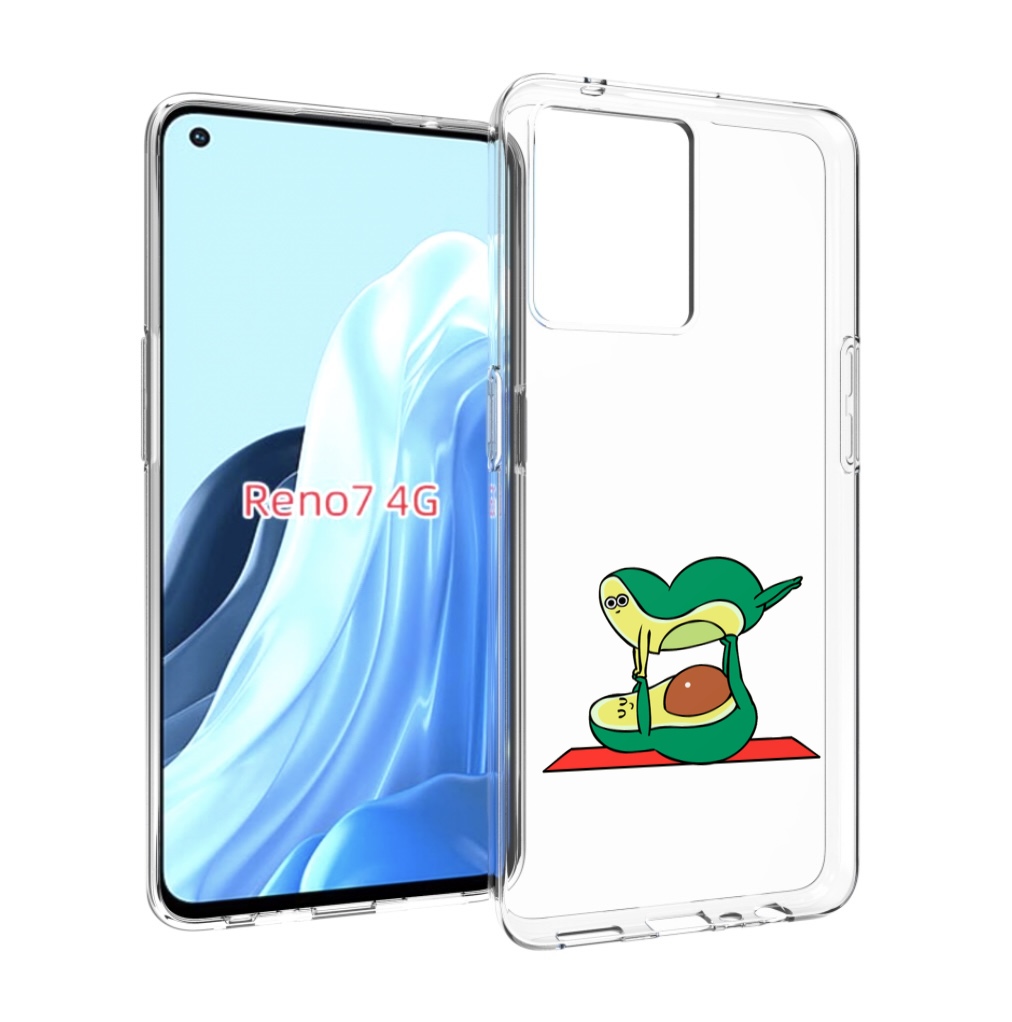 

Чехол MyPads Две-половинки для OPPO RENO 7 4G, Прозрачный, Tocco