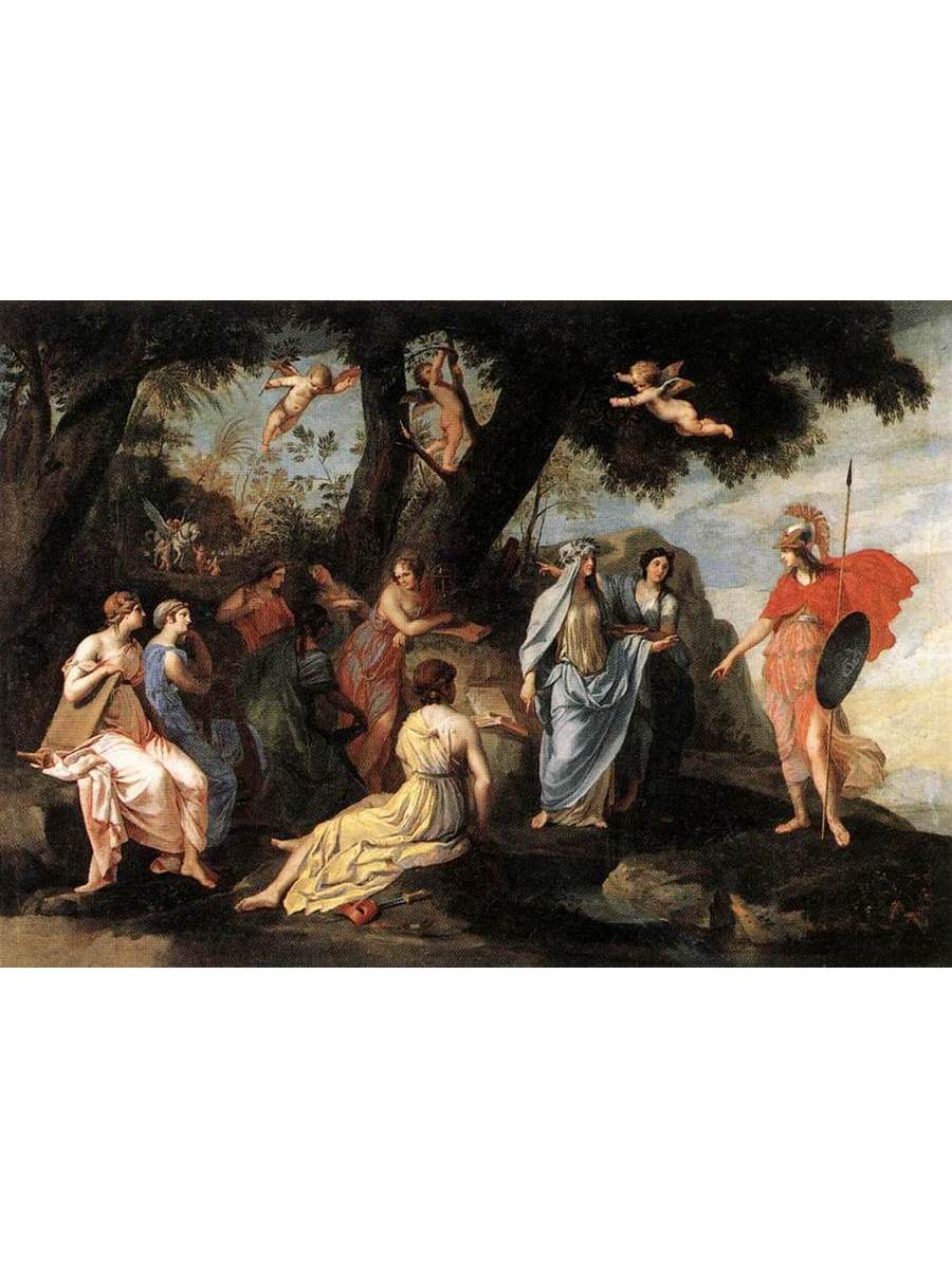 

Постер DRABS A2 Стелла Жак Minerva and the Muses