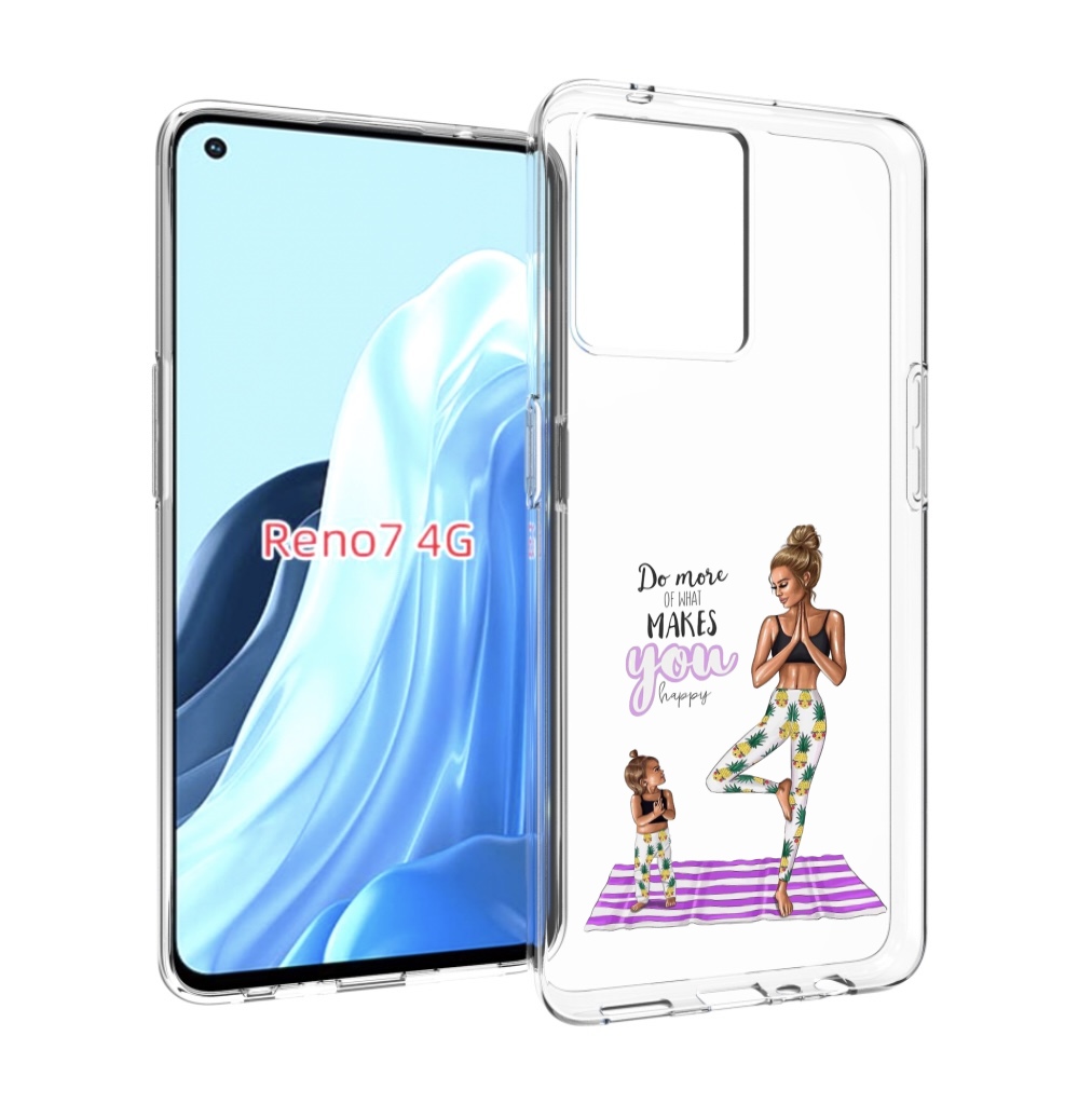 

Чехол MyPads Девочки-в-ананасах для OPPO RENO 7 4G, Прозрачный, Tocco