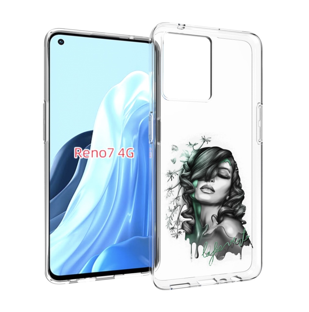 

Чехол MyPads Девушка 2 для OPPO RENO 7 4G, Прозрачный, Tocco