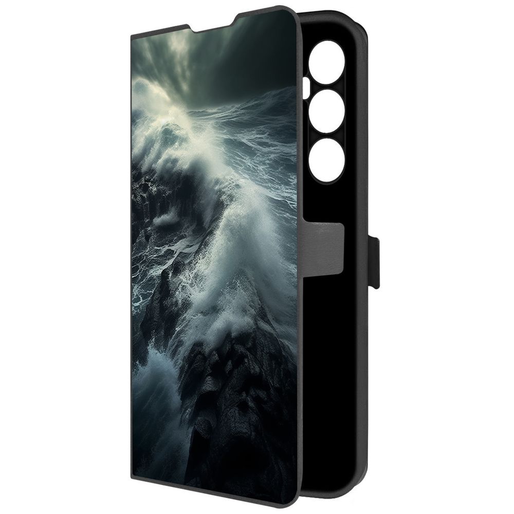 

Чехол Krutoff для Realme C65 Шторм, Черный