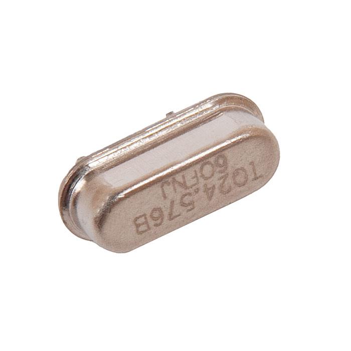 

Пассивный кварцевый генератор XTAL 24,576 MHz DiP 49US 16PF/30PPM 7*5mm