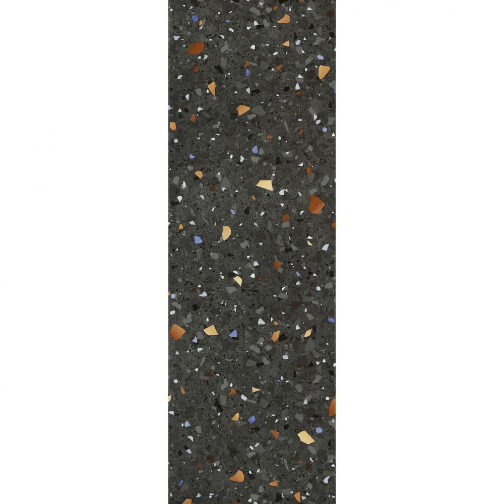 фото Плитка облицовочная керамин мари эрми 1д черная матовая 750x250x10 мм (9 шт.=1,69 кв.м)