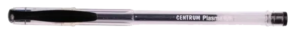 Ручка гелевая Centrum Plasma 80847, черная, 0,7 мм, 1 шт.