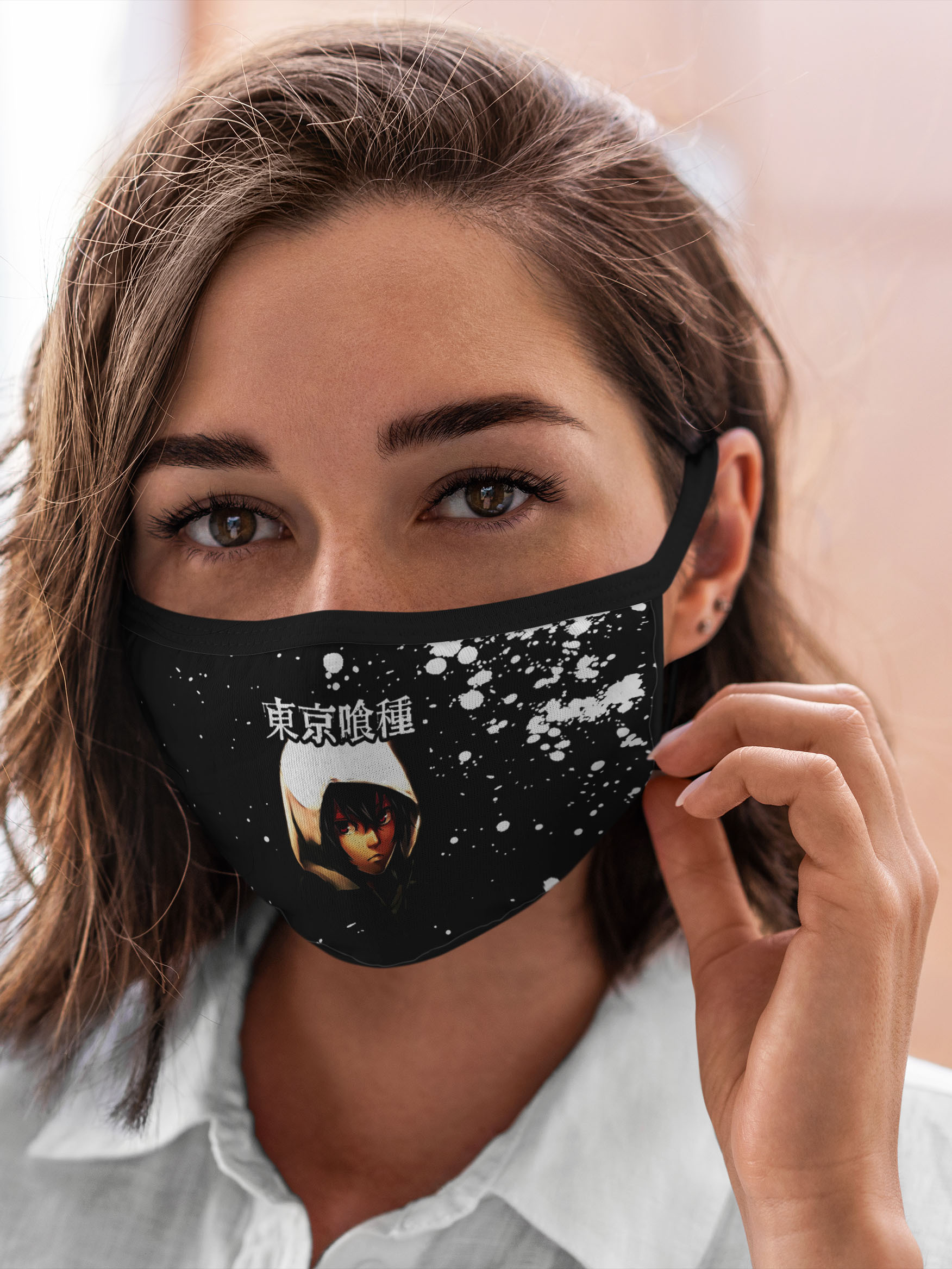 

Многоразовая маска унисекс Burnettie Токийский Гуль Тоука Киришима В Капюшоне, Разноцветный, Токийский Гуль Тоука Киришима В Капюшоне