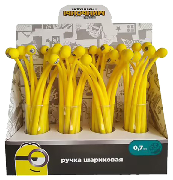 

Ручка шариковая Centrum Миньоны 84891, синяя, 0,7 мм, 1 шт.