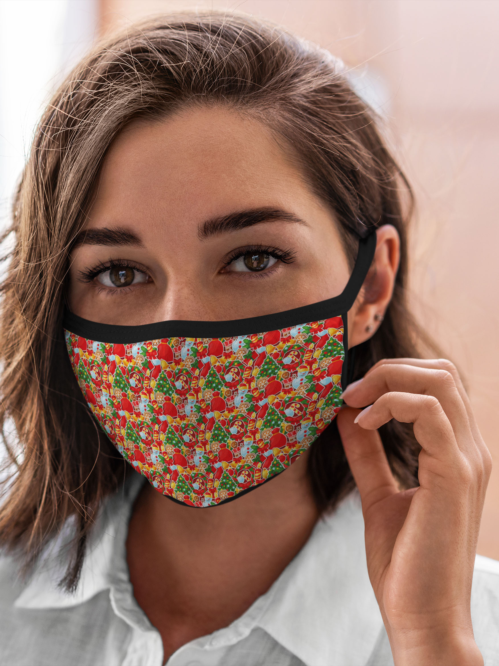 

Многоразовая маска унисекс Burnettie Новый Год Merry Christmas Символика, Разноцветный, Новый Год Merry Christmas Символика