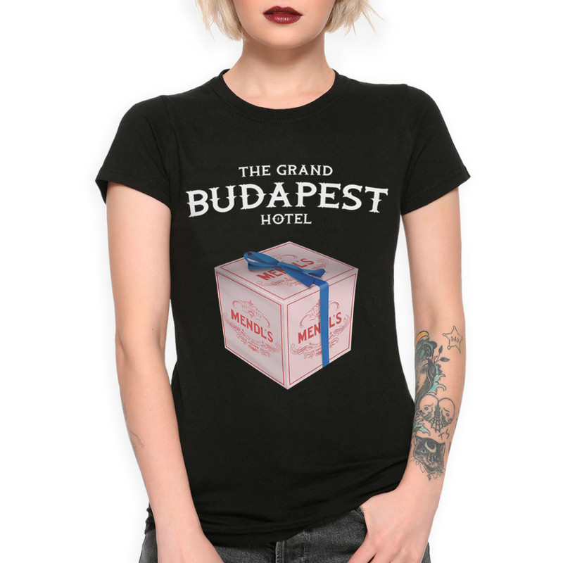 

Футболка женская Dream Shirts Отель Гранд Будапешт Уэс Андерсон 75145111 черная L, Отель Гранд Будапешт Уэс Андерсон 75145111