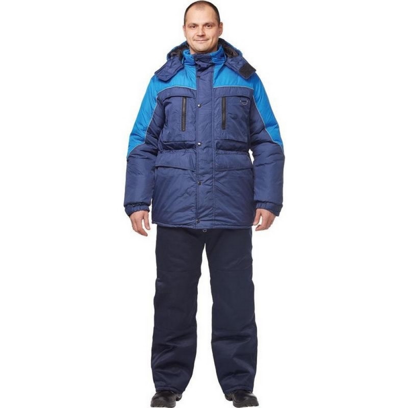 

Куртка рабочая NoBrand 92943-K синий 56-58, 170-176