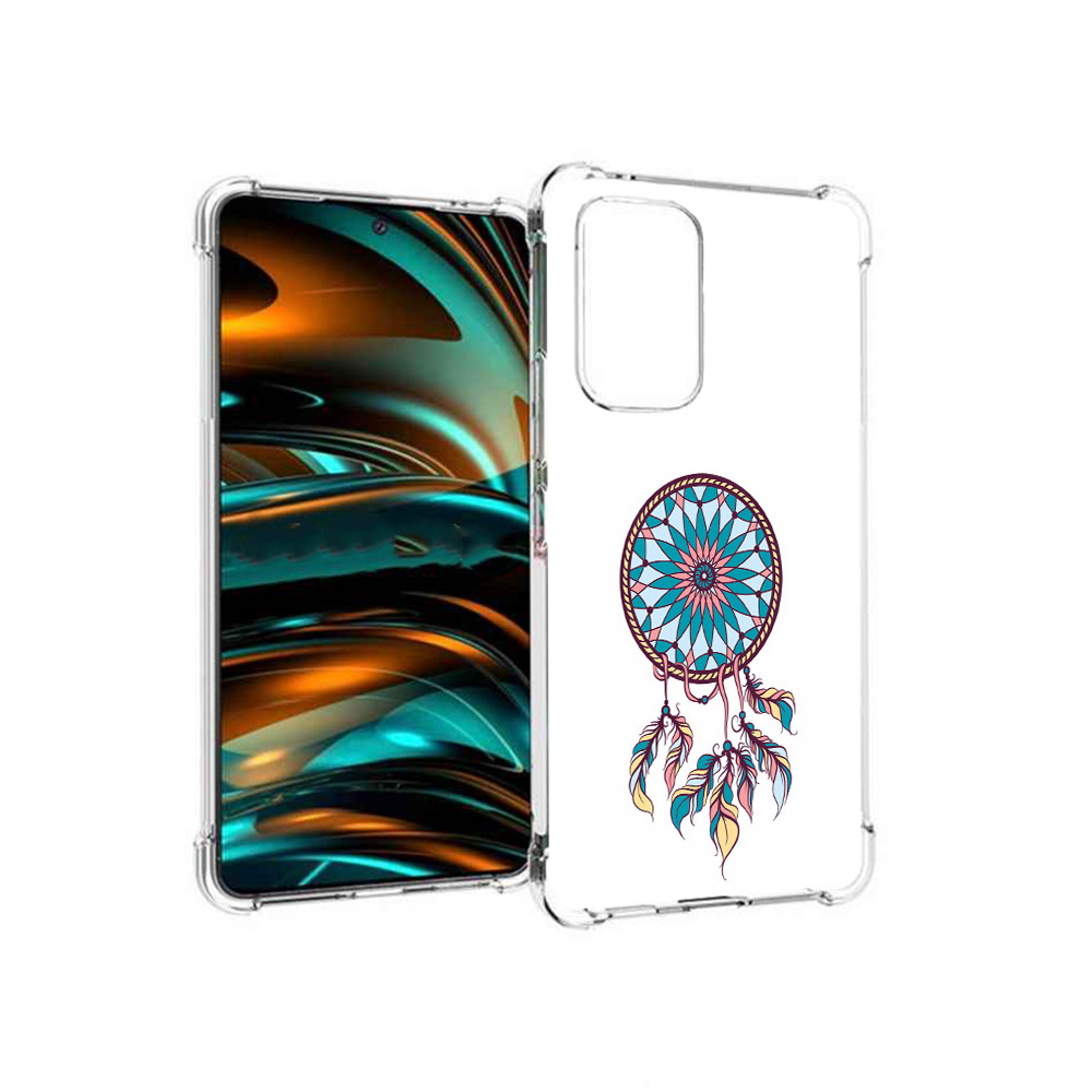 

Чехол MyPads Tocco для Samsung Galaxy A53 5G ловец снов синий (PT226911.521.443), Прозрачный, Tocco