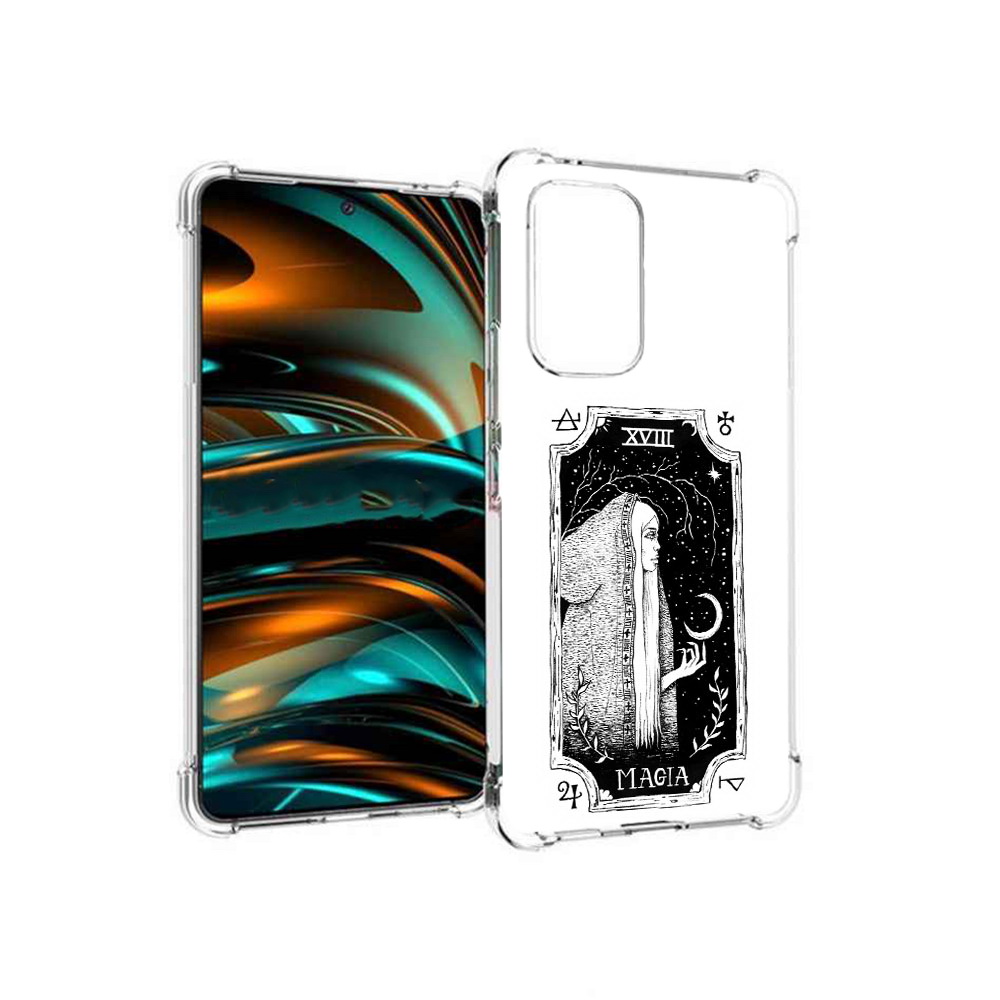 

Чехол MyPads Tocco для Samsung Galaxy A53 5G лунная магия (PT226911.521.447), Прозрачный, Tocco