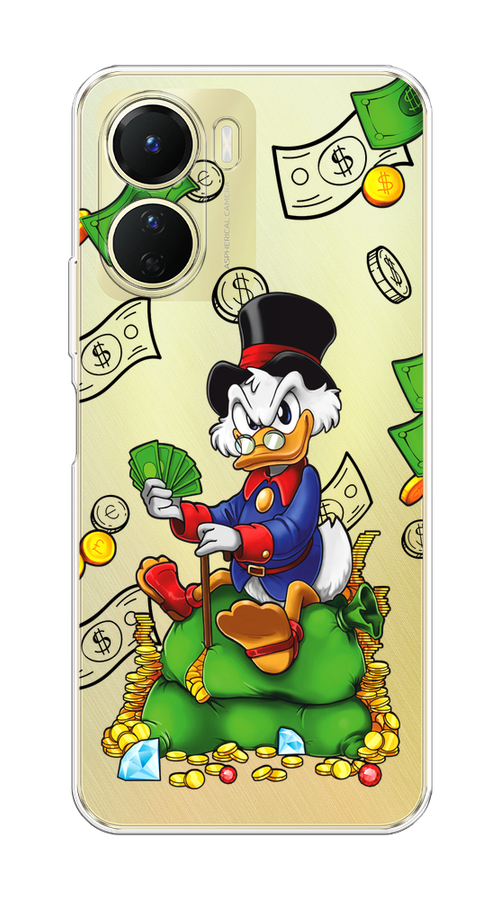 

Чехол на Vivo Y16 "Scrooge Richness", Черный;синий;зеленый, 267850-1