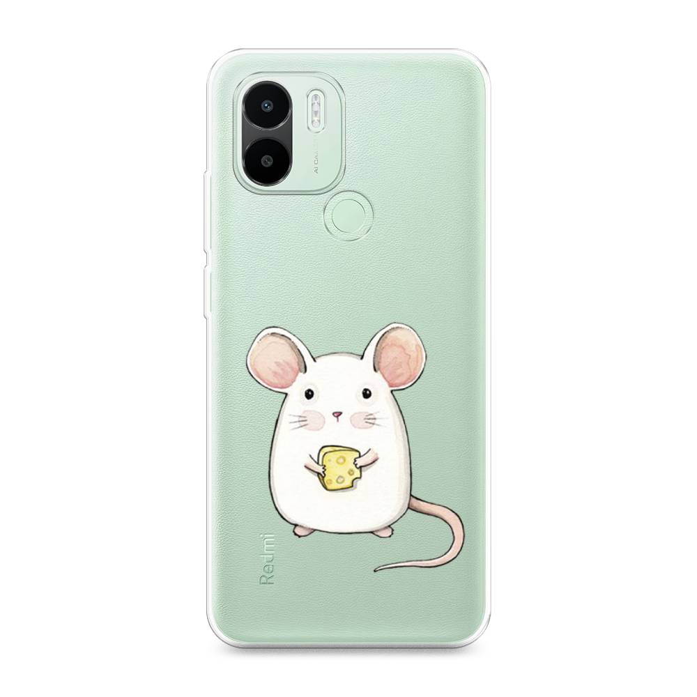 

Чехол Awog на Redmi A1 Plus / Редми A1 Плюс "Мышка", Белый;розовый;прозрачный