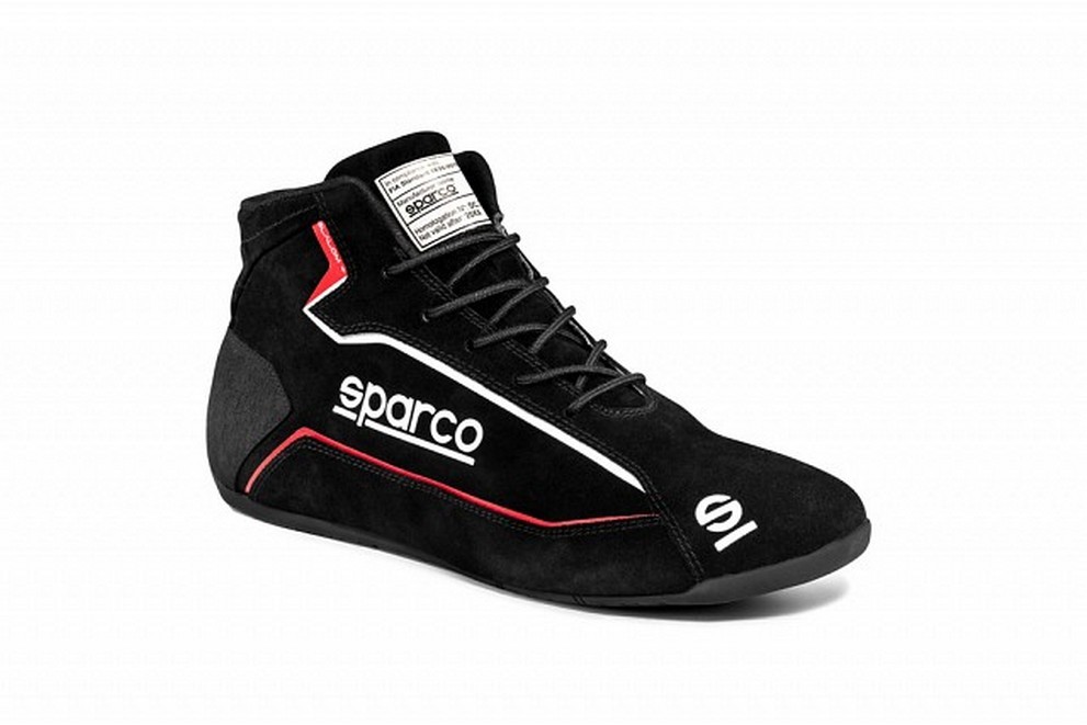 фото Sparco sparco 00127444nr ботинки для автоспорта slalom+, fia 8856-2018, чёрные, р-р 44