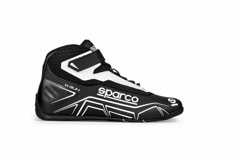 фото Sparco sparco 00127147nrgr ботинки для картинга k-run, чёрный/серый, р-р 47