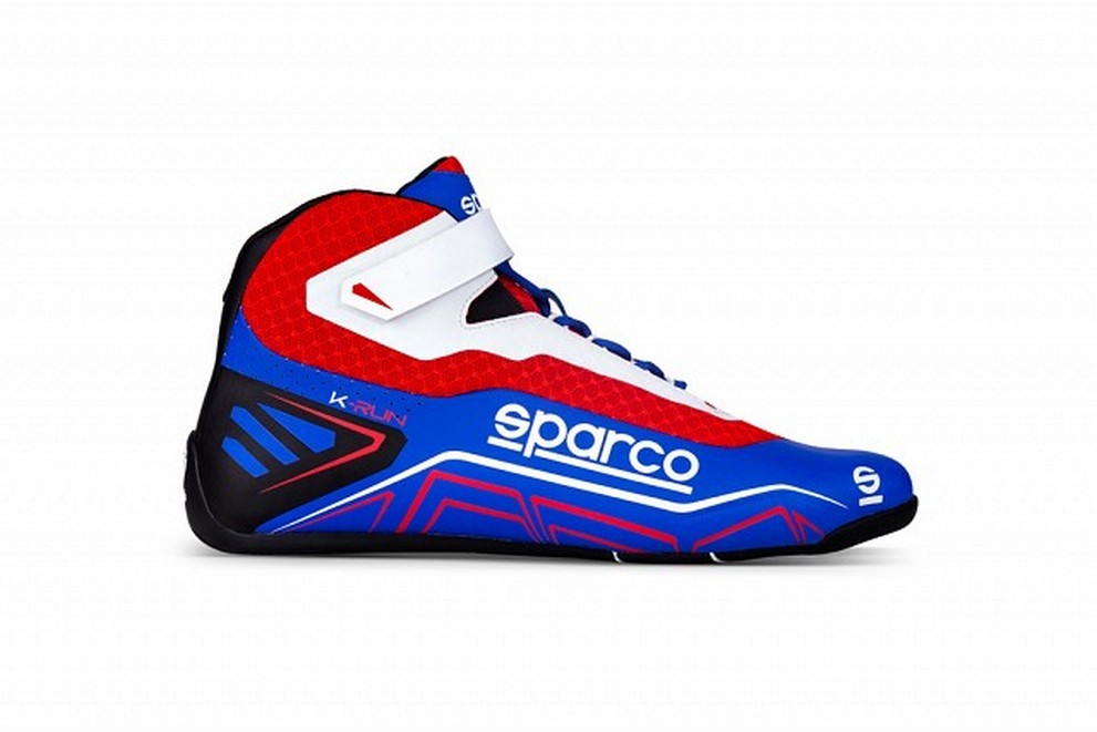 фото Sparco sparco 00127143azrs ботинки для картинга k-run, синий/красный, р-р 43