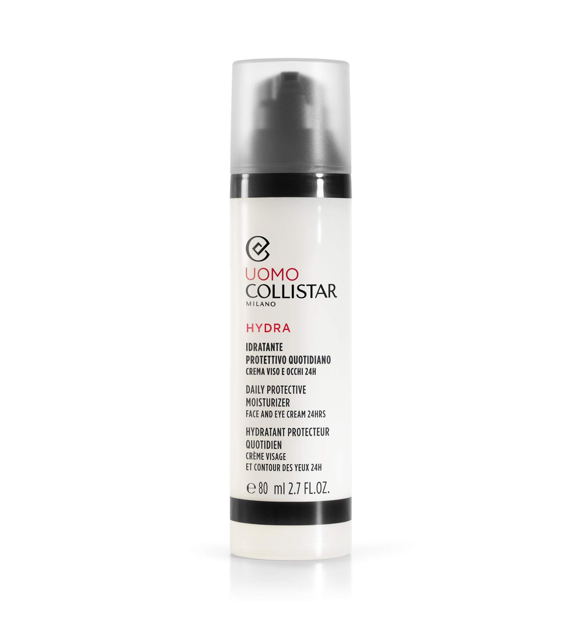 

Крем для лица и глаз Collistar Hydra Daily Protective Moisturizer Cream 24H 80мл, Collistar Men Care