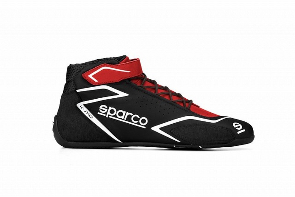 фото Sparco sparco 00127740rsnr ботинки для картинга k-skid, красный/чёрный, р-р 40