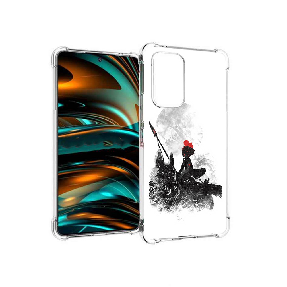 

Чехол MyPads Tocco для Samsung Galaxy A53 5G мононоке (PT226911.521.481), Прозрачный, Tocco